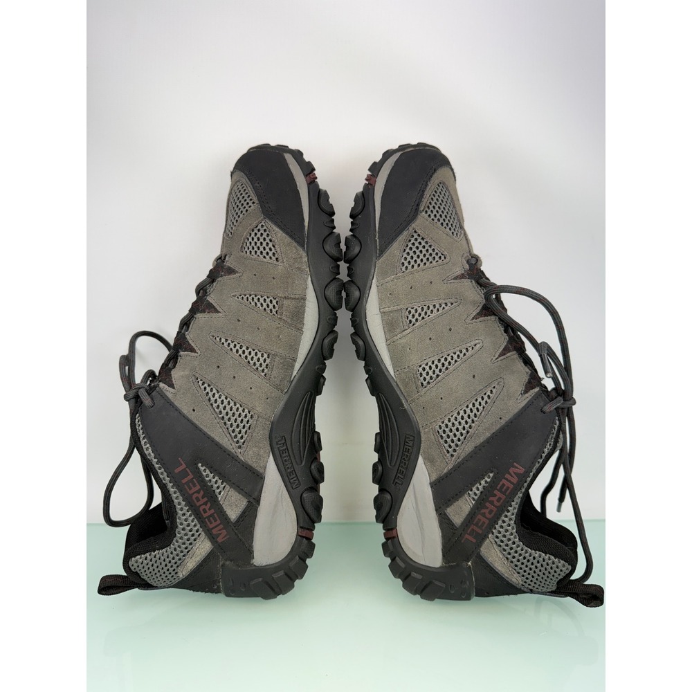 Merrell Alverstone Hiking Trail Men Sz 10 Gray Low Top Sneakers Gorpcore Utility - Picture 4 of 9